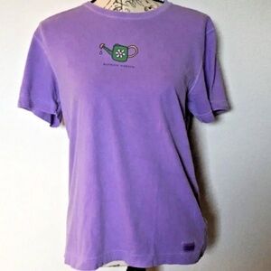 Life is Good Nurture Nature T-Shirt, M, 100% Cotton